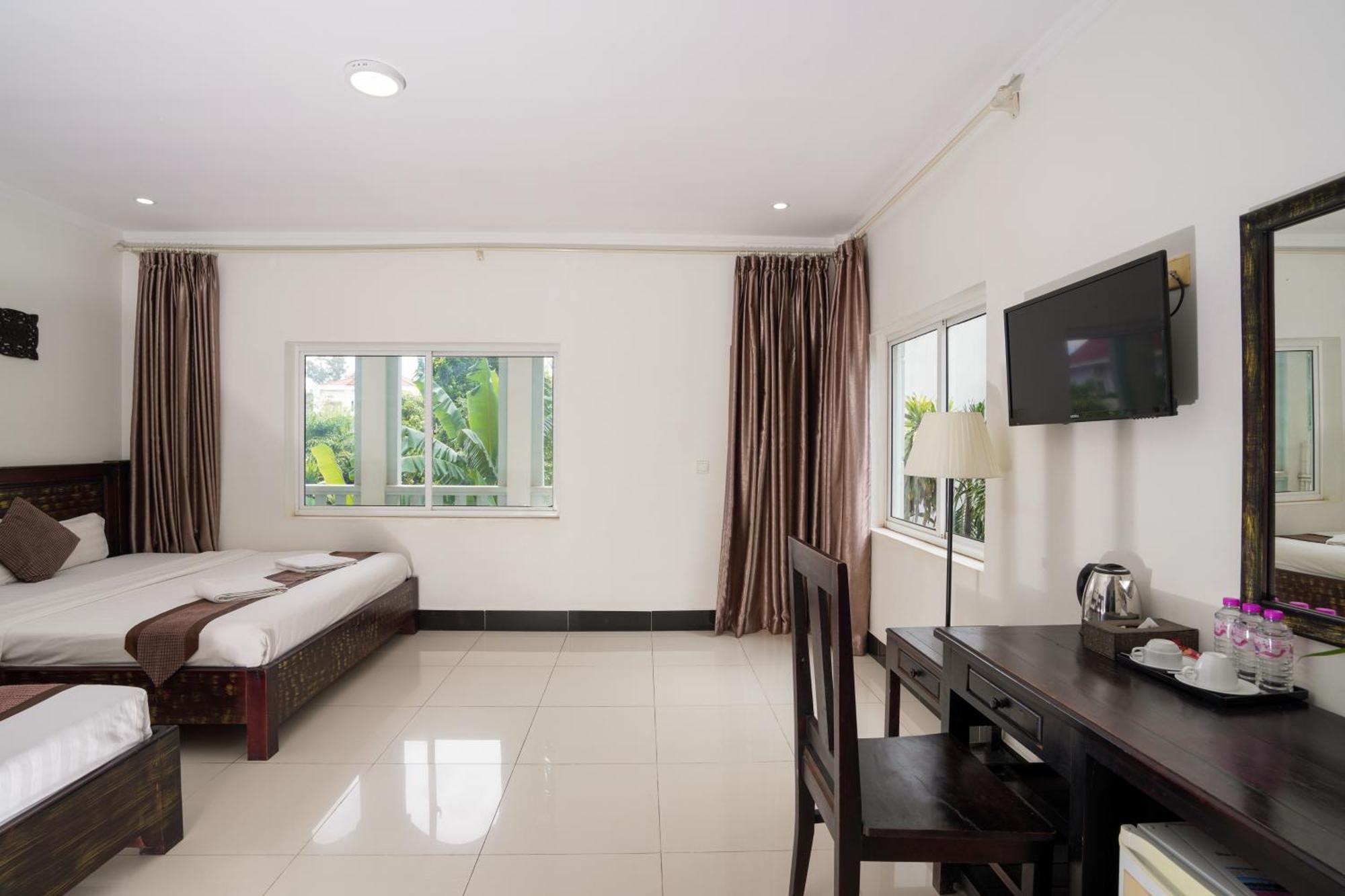 Tan Sokchea Boutique Hotel Siem Reap Bagian luar foto